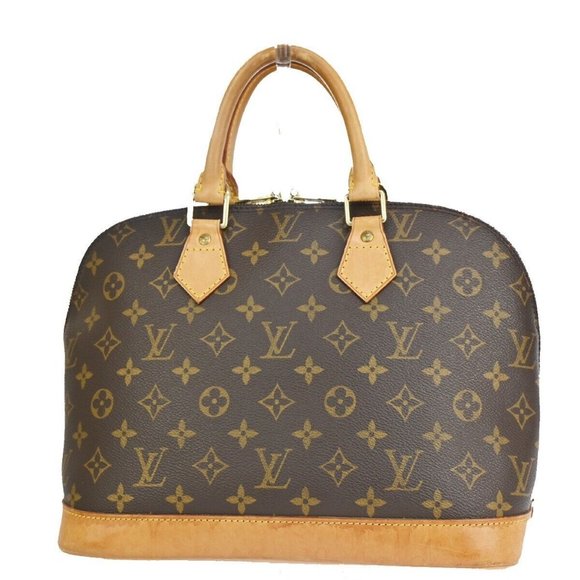 Louis Vuitton Handbags - LOUIS VUITTON LV Logo Alma Hand Bag Monogram Leather BN France M51130 86SG484